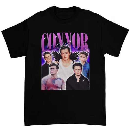Kit Connor 90's T-shirt , Kit Connor Bootleg Tees, Kit Connor Fans Gifts, Kit Connor Vintage Retro Shirt Menswear Top Underwear Streetwear Tshirt Man Round Neck Crewneck Biker Shortsleeve Tropical Casual