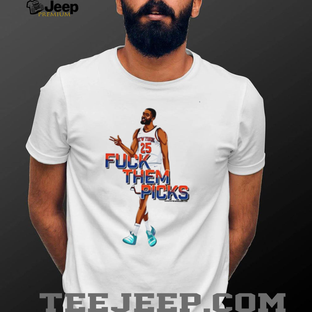 Knicks fuck them picks graphic shirt