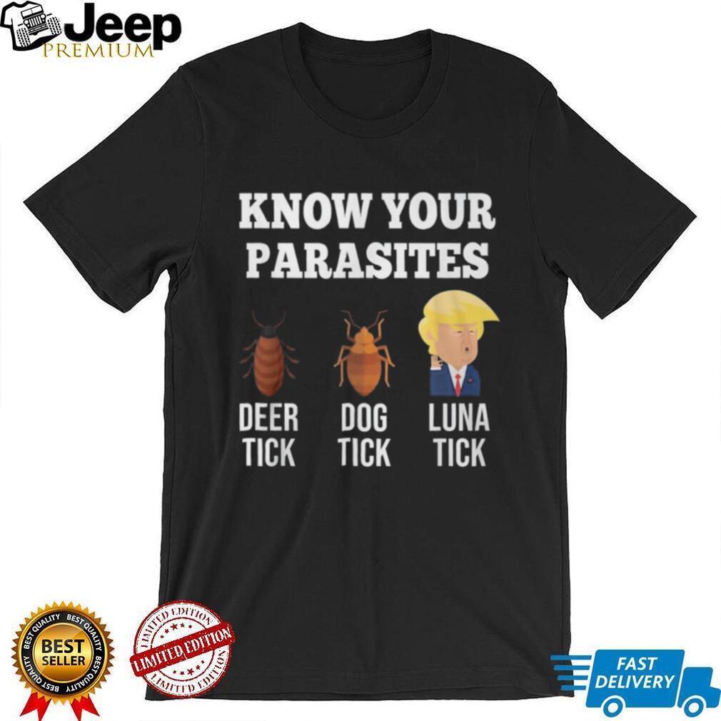 Know Your Parasites Funny Political Satire T Shirt
