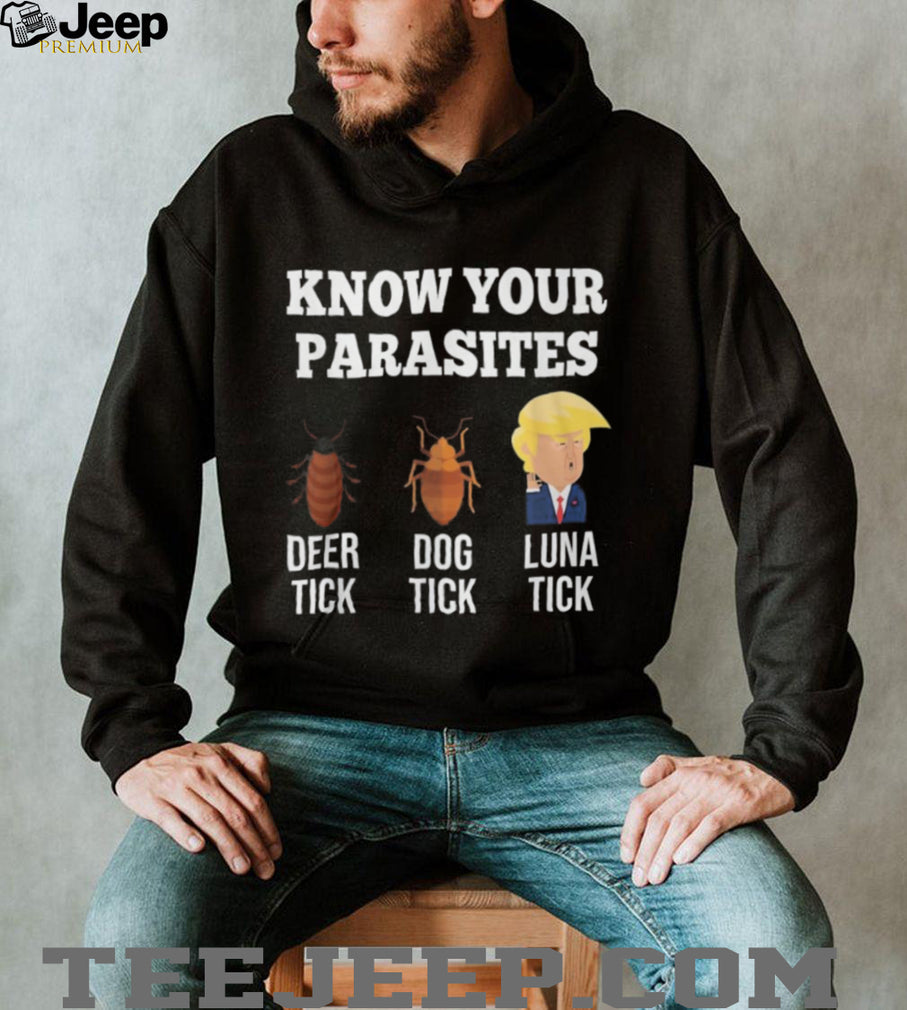 Know Your Parasites Funny Political Satire T Shirt
