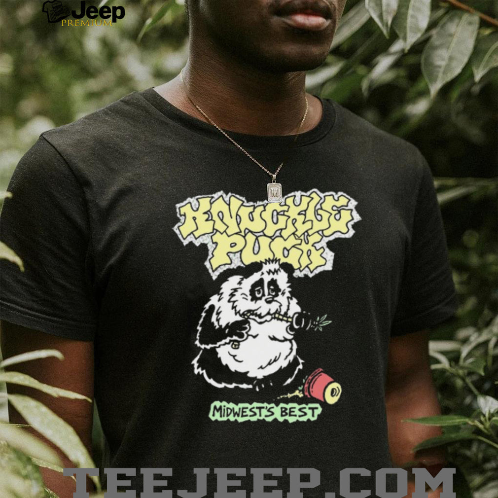 Knuckle Puck Panda Midwest’s Best Bamboo Graphic Punk T Shirt