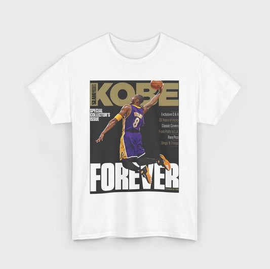 Kobe Bryant Forever Shirt Black Mamba Tee Basketball Sport Tee Vintage American La Basketball Bootleg Gift Cotton Tee Menswear Top Underwear Streetwear