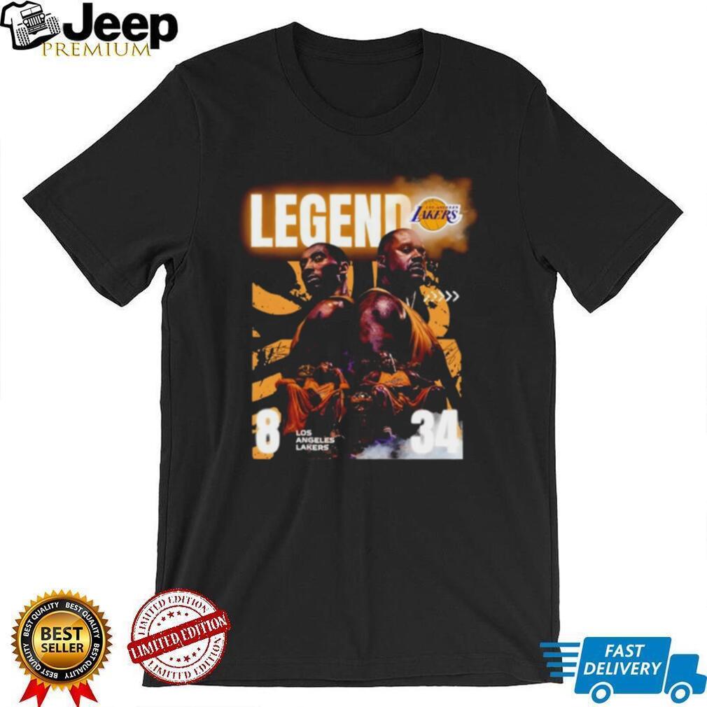Kobe Bryant and Shaquille O’Neal Los Angeles Lakers Legend NBA Basketball 2026 shirt