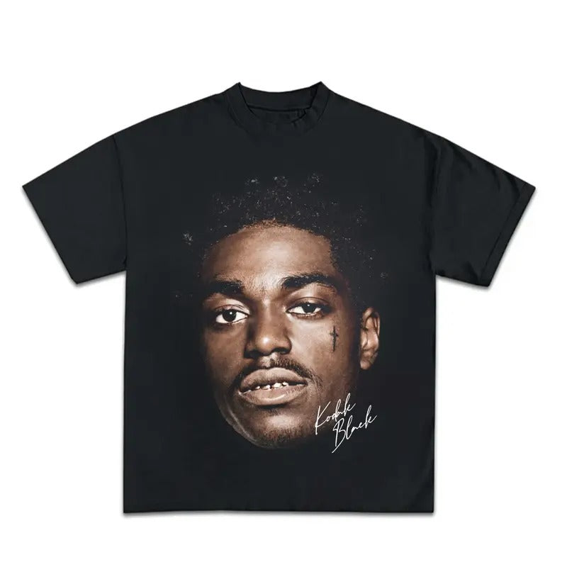 Kodak Black TShirt, Kodak Black Merch, Rapper Fan gift, Trending Shirt, Kodak Black Shirt, Kodak Black Vintage Bootleg, Hip Hop Tshirt, Rap Menswear Top Underwear Man Tshirt Streetwear Crewneck Round Neck Tropical
