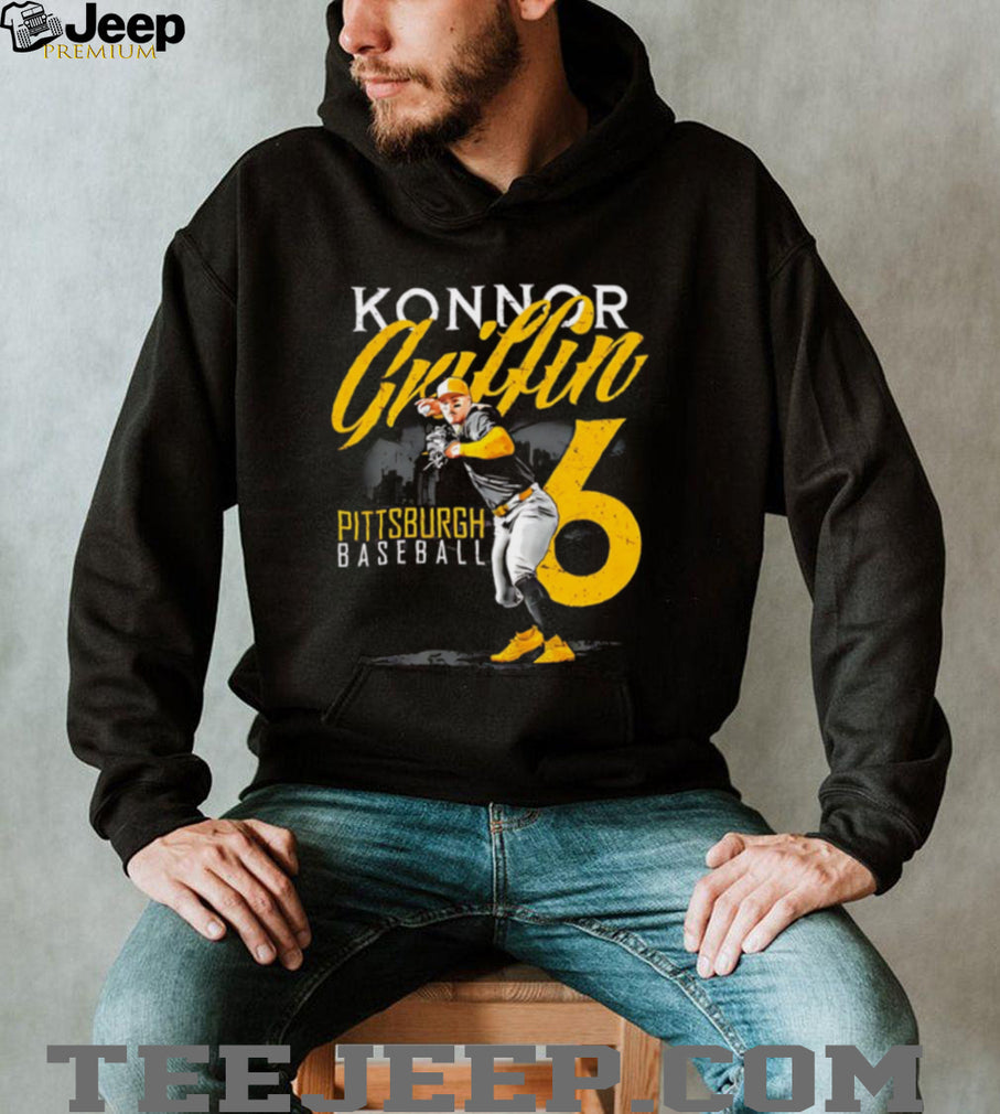 Konnor Griffin #6 Pittsburgh Baseball Pitcher Signature Series T Shirt