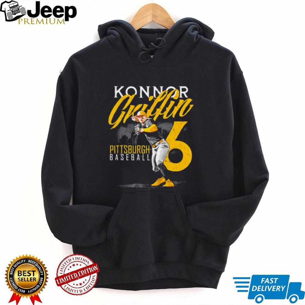 Konnor Griffin #6 Pittsburgh Baseball Pitcher Signature Series T Shirt