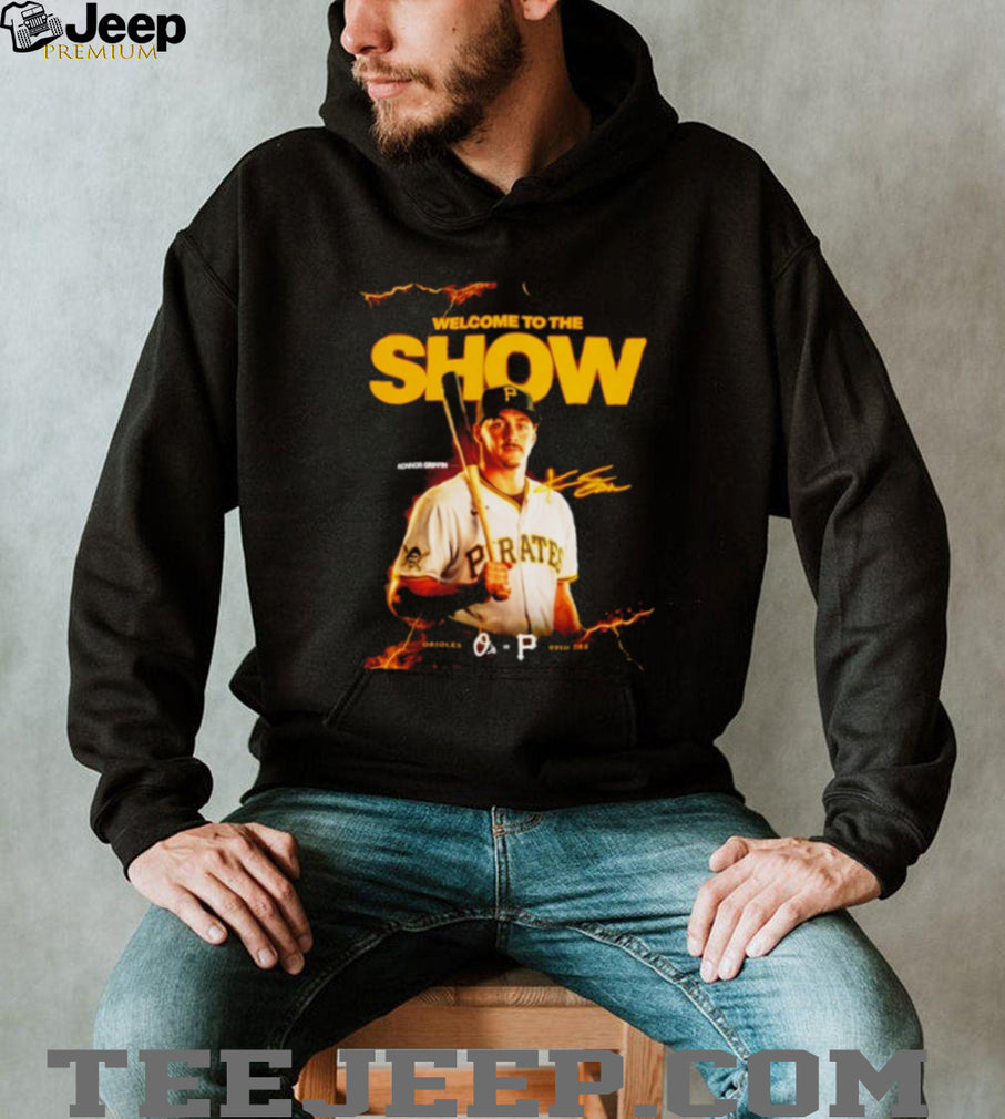 Konnor Griffin Pittsburgh Pirates Welcome To The Show Baseball T Shirt