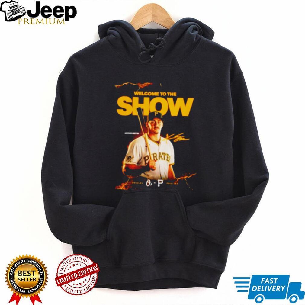 Konnor Griffin Pittsburgh Pirates Welcome To The Show Baseball T Shirt