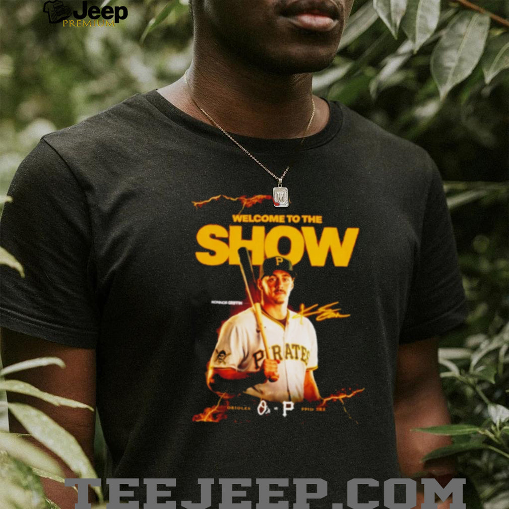 Konnor Griffin Pittsburgh Pirates Welcome To The Show Baseball T Shirt
