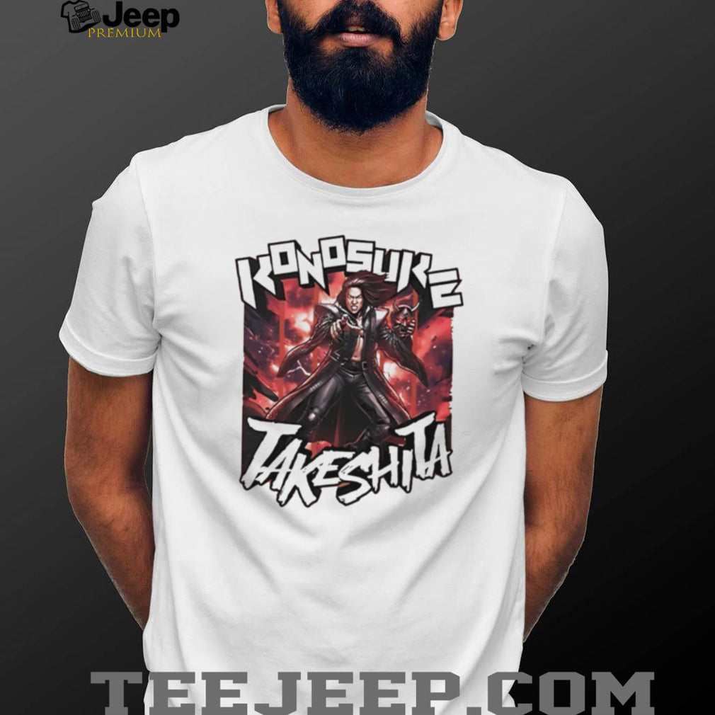 Konosuke Takeshita Japanese Wrestling Anime Style T Shirt