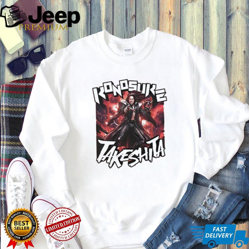 Konosuke Takeshita Japanese Wrestling Anime Style T Shirt