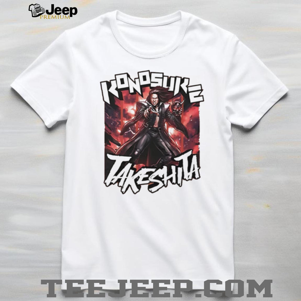 Konosuke Takeshita Japanese Wrestling Anime Style T Shirt
