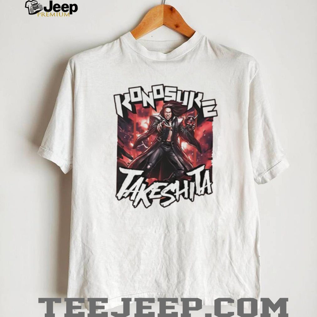 Konosuke Takeshita Japanese Wrestling Anime Style T Shirt