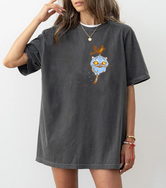 Kpop Demon Hunters Tiger T-shirt, Girl Dinner JINU Unisex T-shirt, Cute Animal Gift, Hunters Tiger fan
