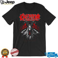Kreator Band Deer Skull Pentagram Dark Thrash Metal T Shirt