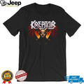 Kreator Band Demon Fire Wings Heavy Metal Graphic T Shirt