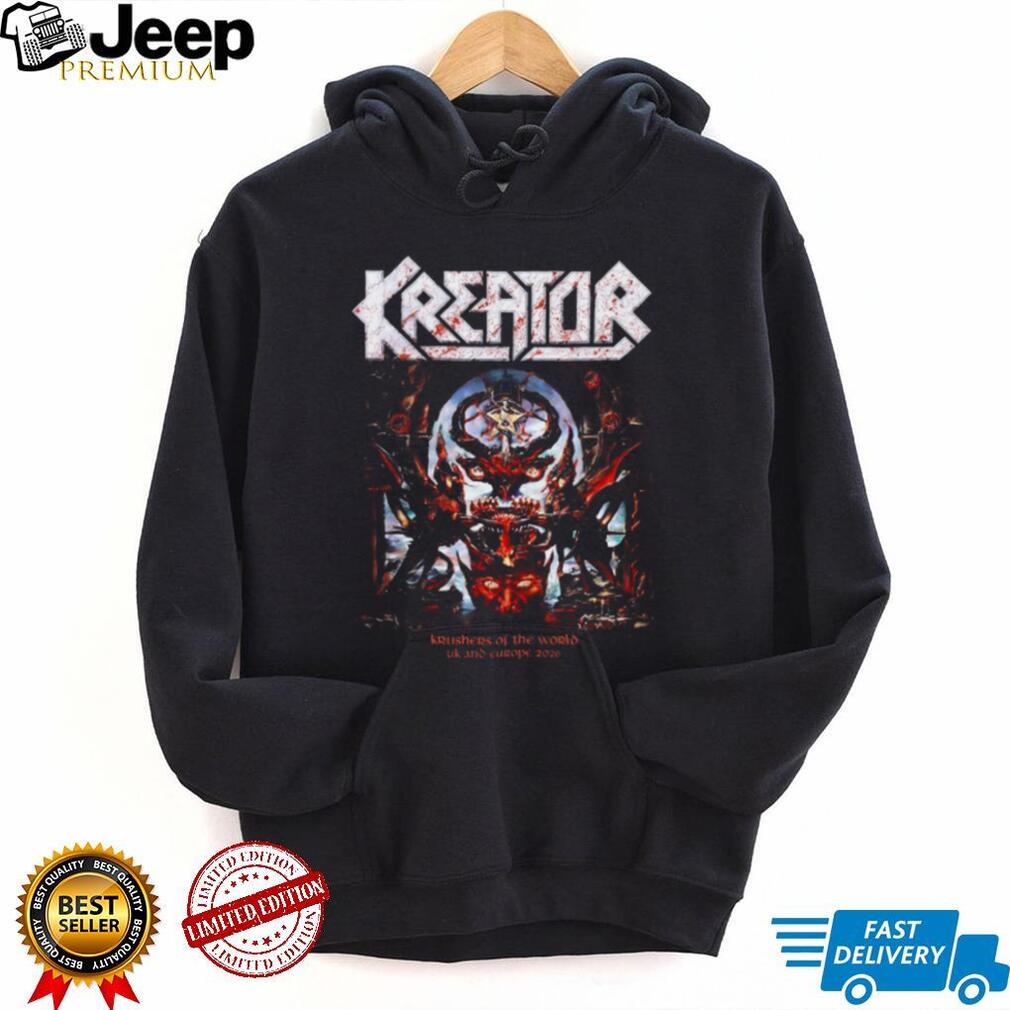 Kreator Krushers of the World UK and Europe 2026 Tour T Shirt