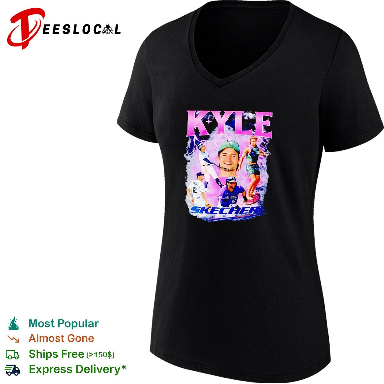 Kyle Colorado Rockies baseball player collage shirt