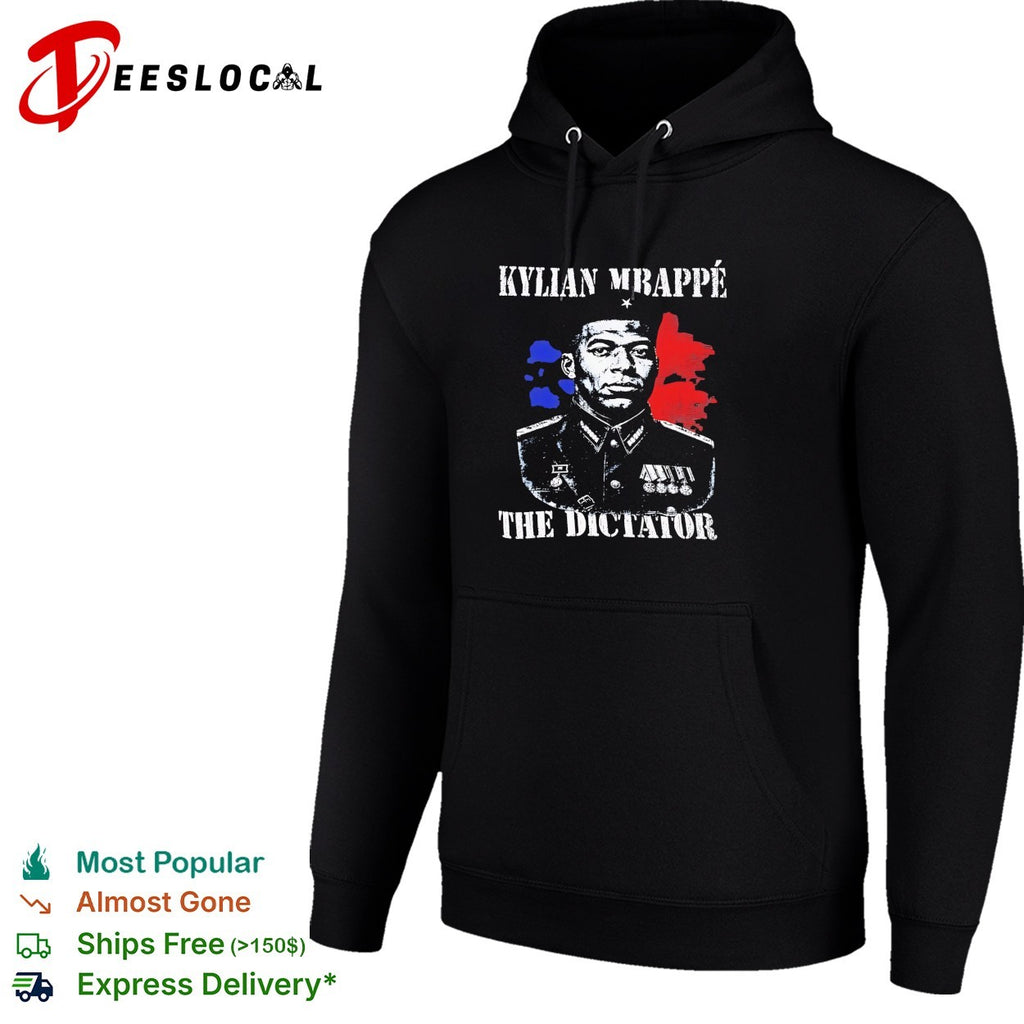 Kylian Mbappe the dictator military uniform meme shirt
