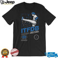 LA Baseball Back To Back World Champs Pixel Art T Shirt