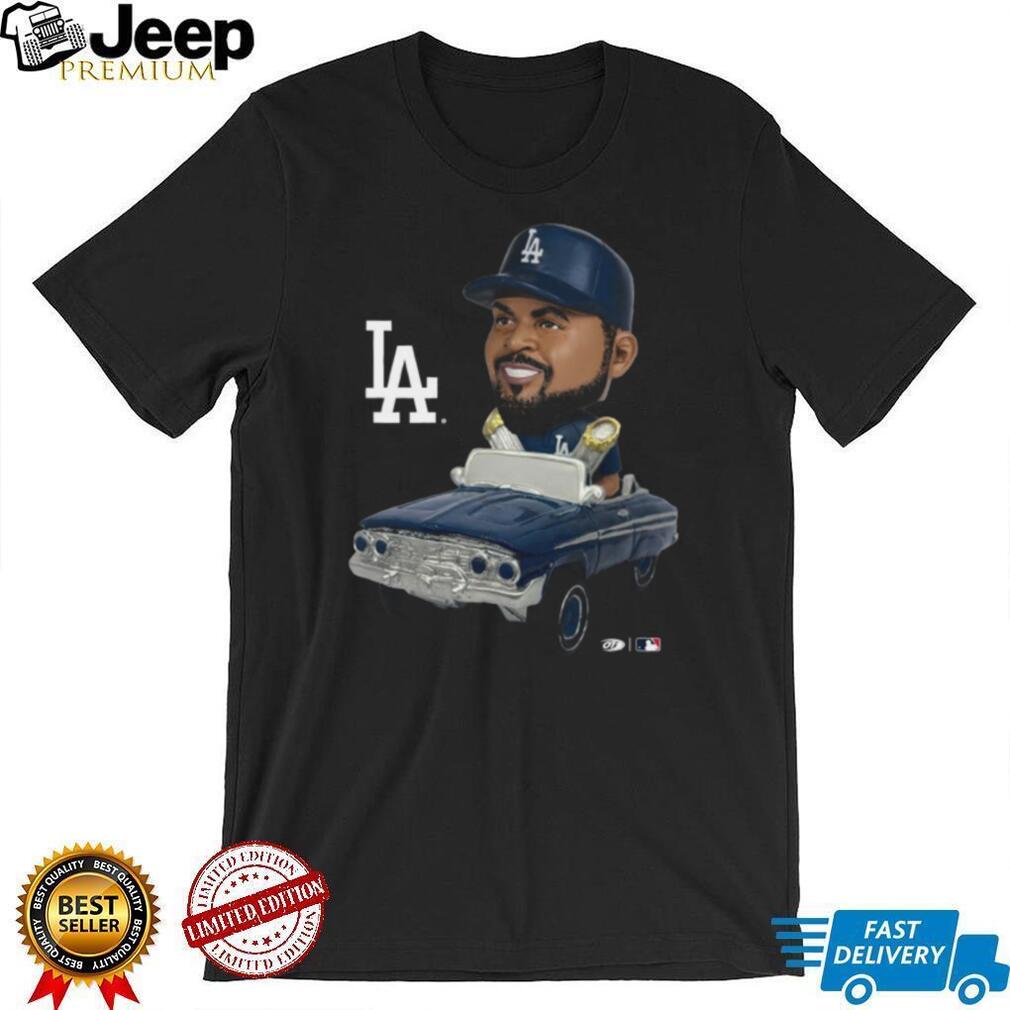 LA Baseball Player Bobblehead Lowrider Graphic T Shirt