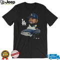 LA Baseball Player Bobblehead Lowrider Graphic T Shirt