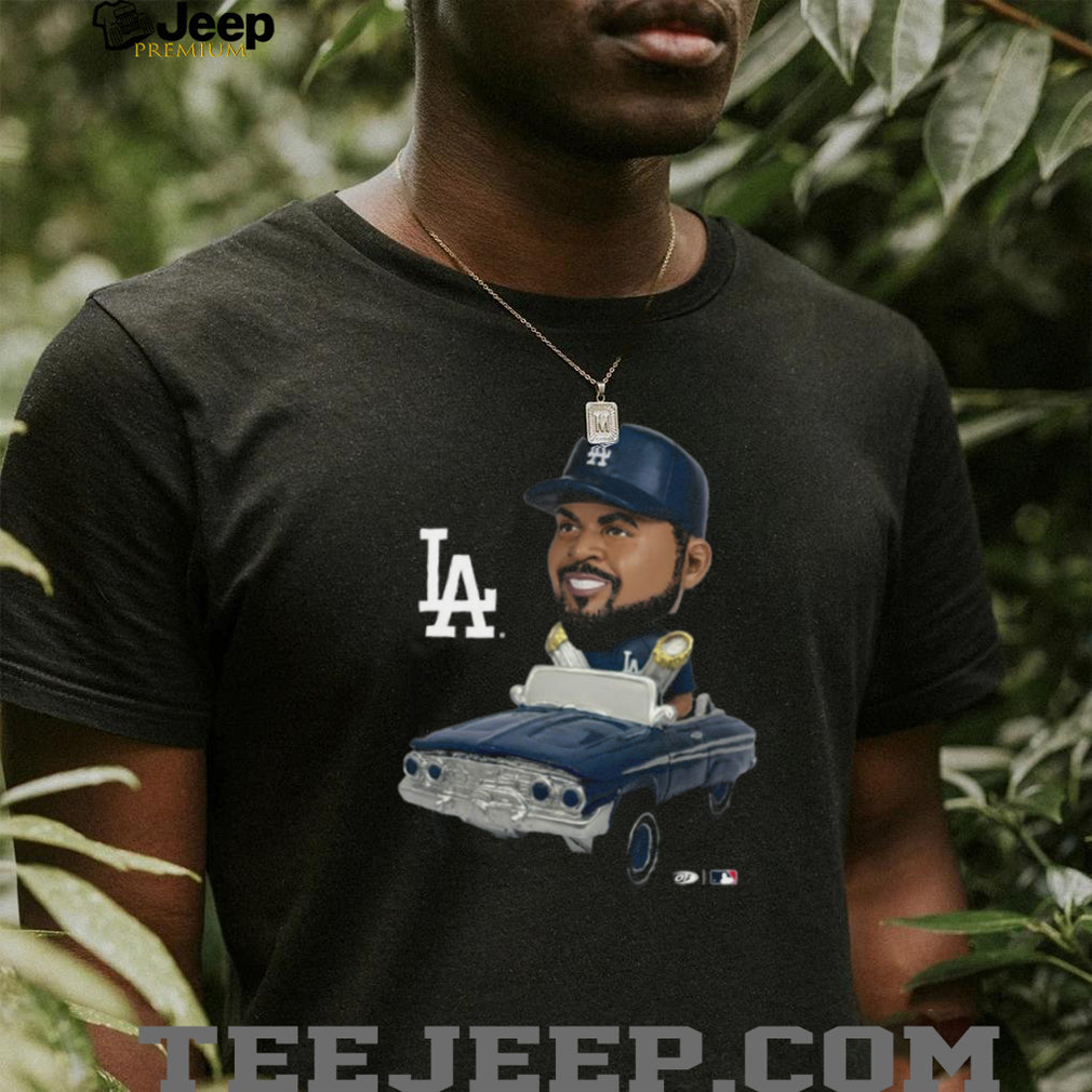 LA Baseball Player Bobblehead Lowrider Graphic T Shirt