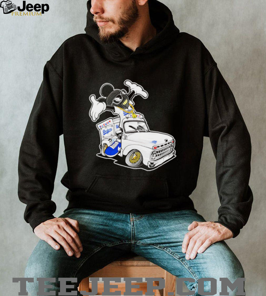 LA Dodgers Masked Mascot Ice Cream Truck T Shirt