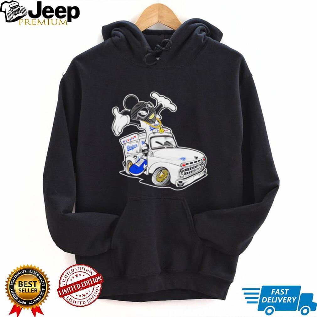 LA Dodgers Masked Mascot Ice Cream Truck T Shirt