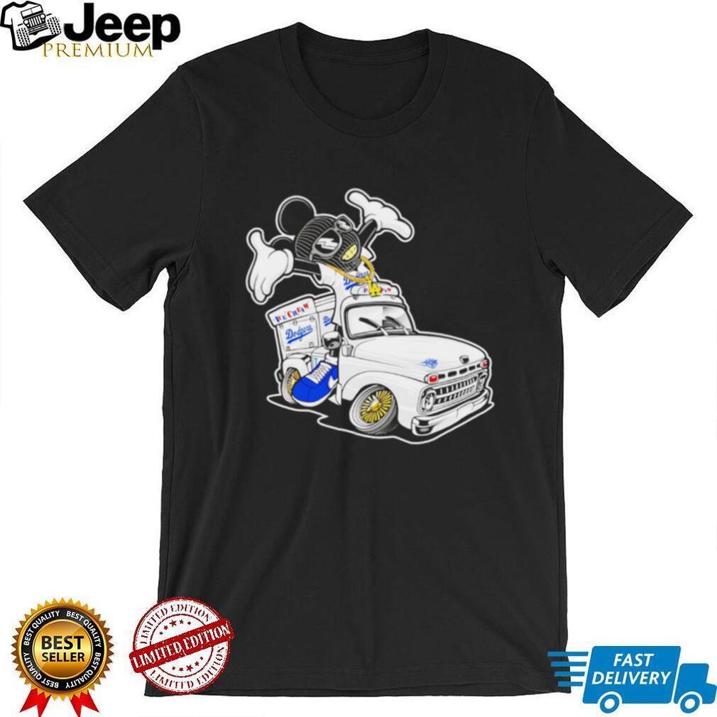 LA Dodgers Masked Mascot Ice Cream Truck T Shirt