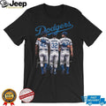 LA Dodgers Pitching Legends Jackie Robinson Koufax Kershaw T Shirt