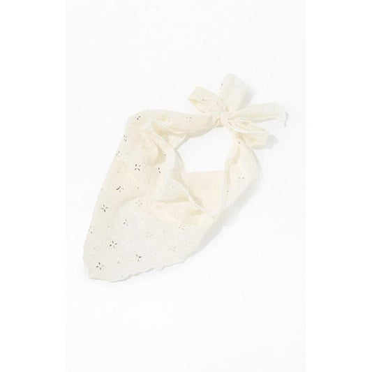 LA Hearts Women's Flower Metallic Headscarf