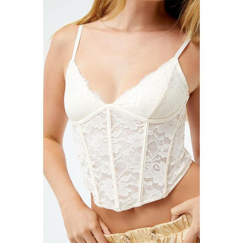 LA Hearts Women's Midnight Lover Lace Corset Top T-Shirts, Hoodie, Sweatshirt | WearSparks.com