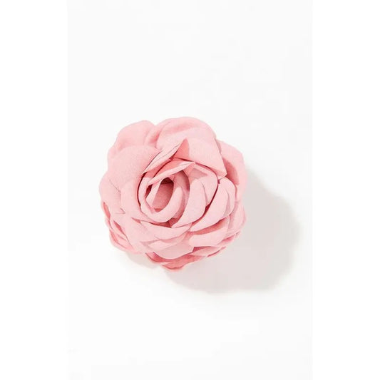 LA Hearts Women's Pink Rose Hair Claw Clip
