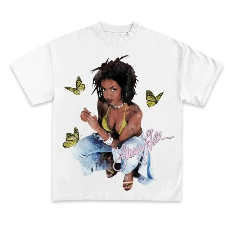 LAURYN HILL T-SHIRT Vintage Rap Tee 90s T-Shirt Unisex Gift For All Fans