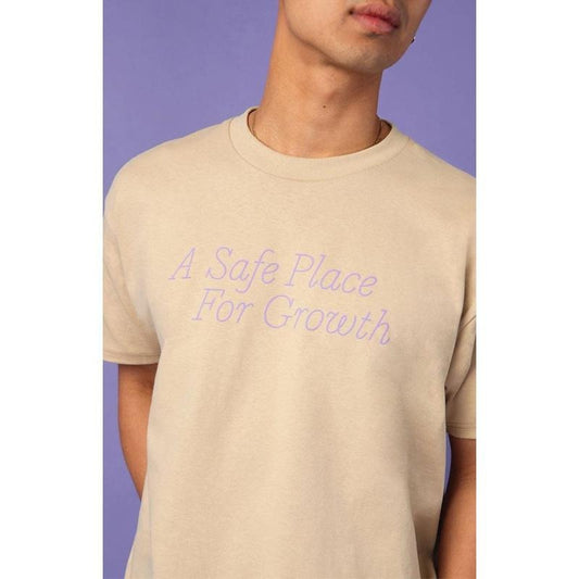 LAVENDER Men's A Safe Place T-Shirt - Multicolor