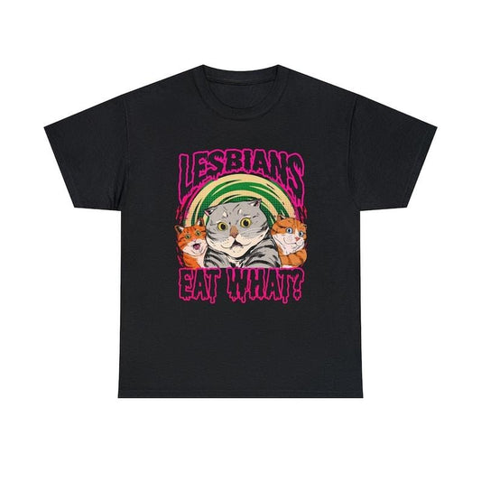 LGBT Lesbian Eat What Cat Vintage T-Shirt, Busy Thinking Shirt, Lesbian Shirt, Pride Month Shirt, For LGBT Shirt Unisex Heavy Cotton Tee Hoodie, T-shirt and sweaterstyle{n002}2