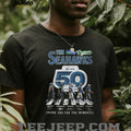 The Seahawks 50th Anniversary 1976 2026 Greatest Players Abbey Road Signature T Shirt