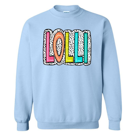 LOLLI Neon Spotted Sweatshirt