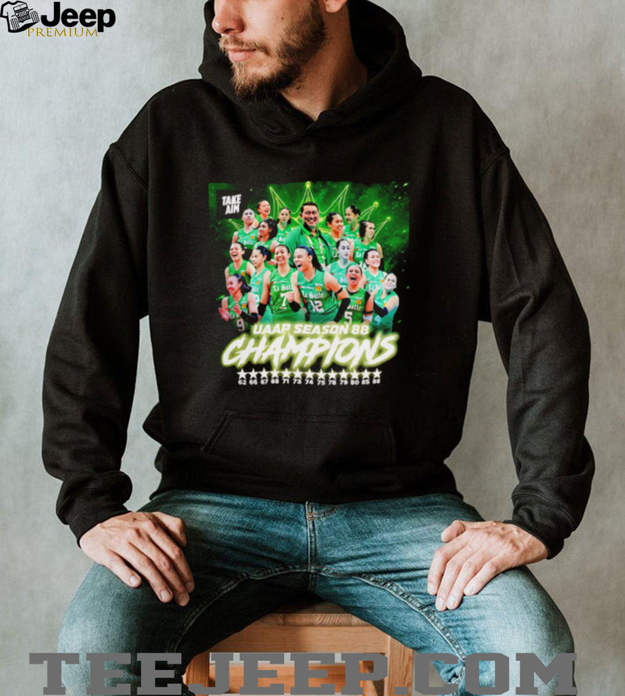 La Salle Lady Spikers UAAP Season 88 Volleyball Champions Graphic T Shirt