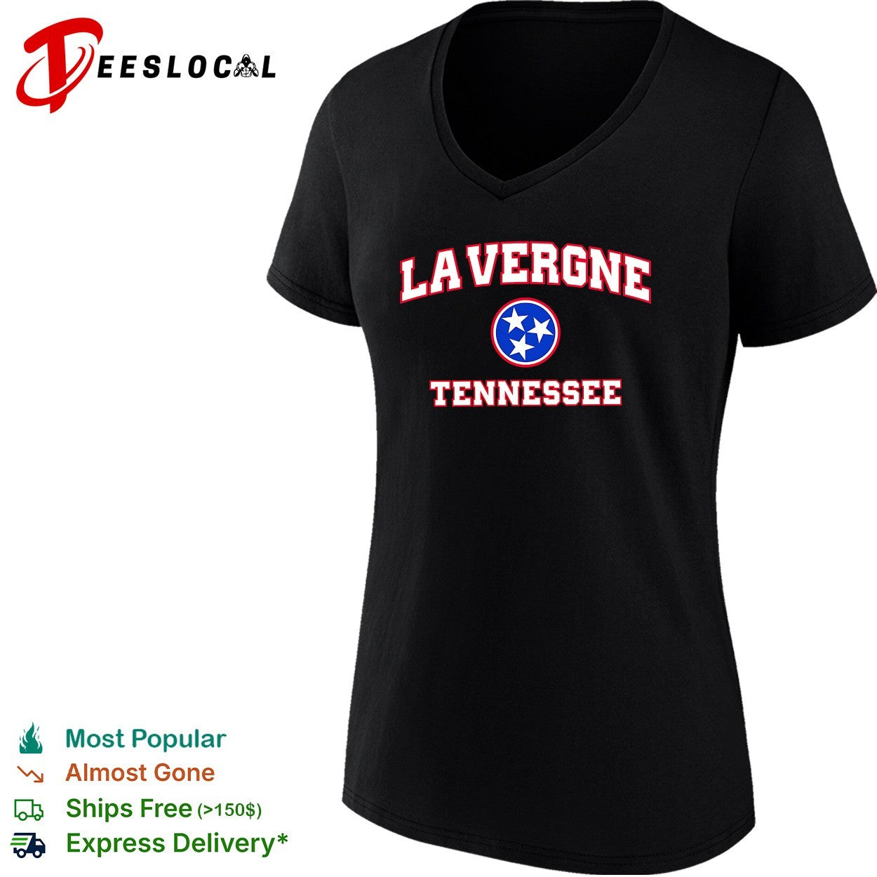 La Vergne Tennessee tri star shirt
