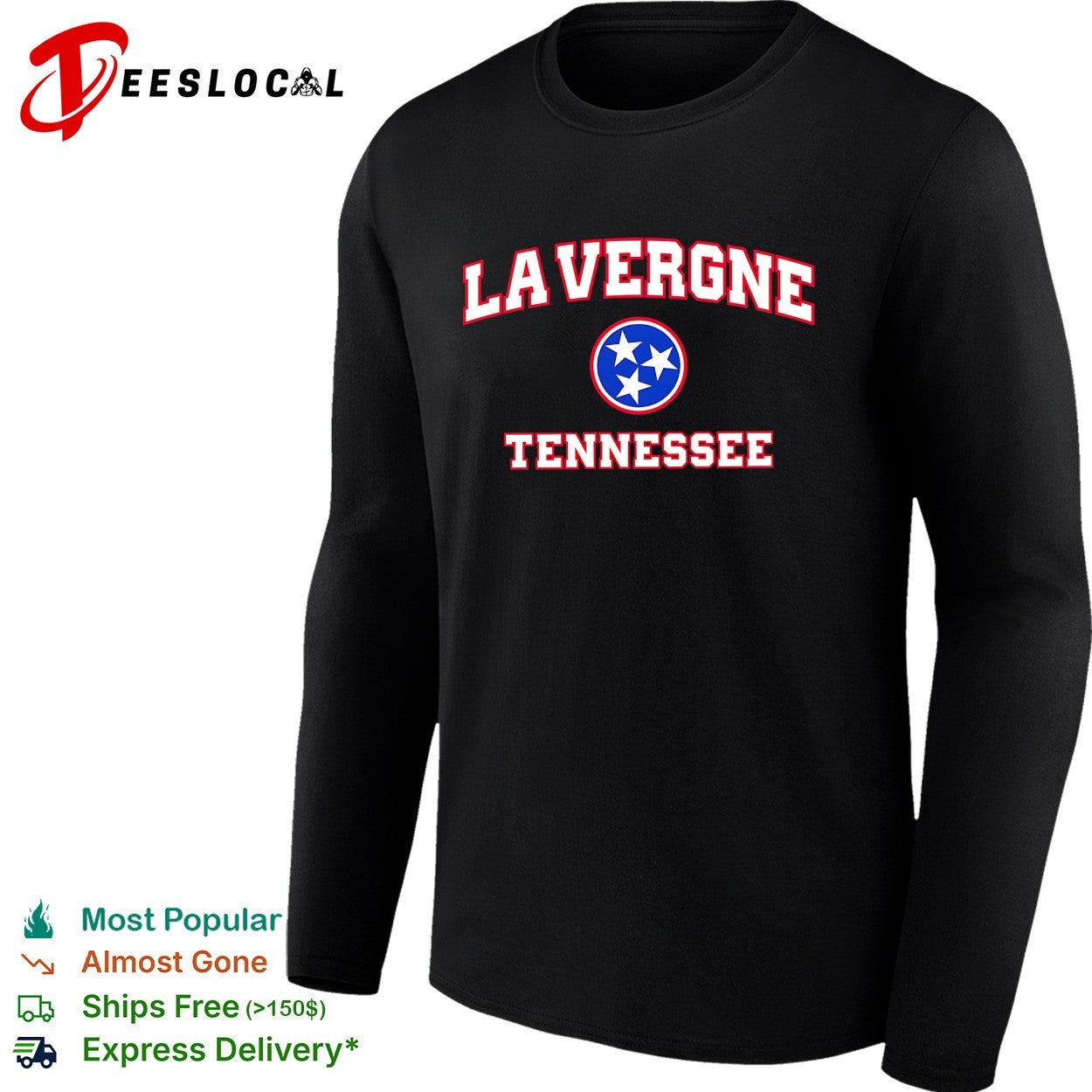 La Vergne Tennessee tri star shirt