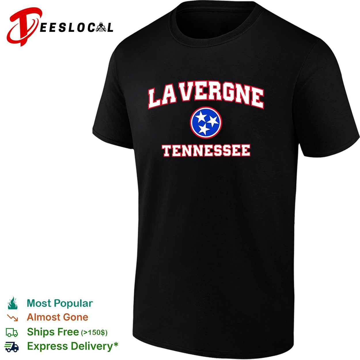 La Vergne Tennessee tri star shirt