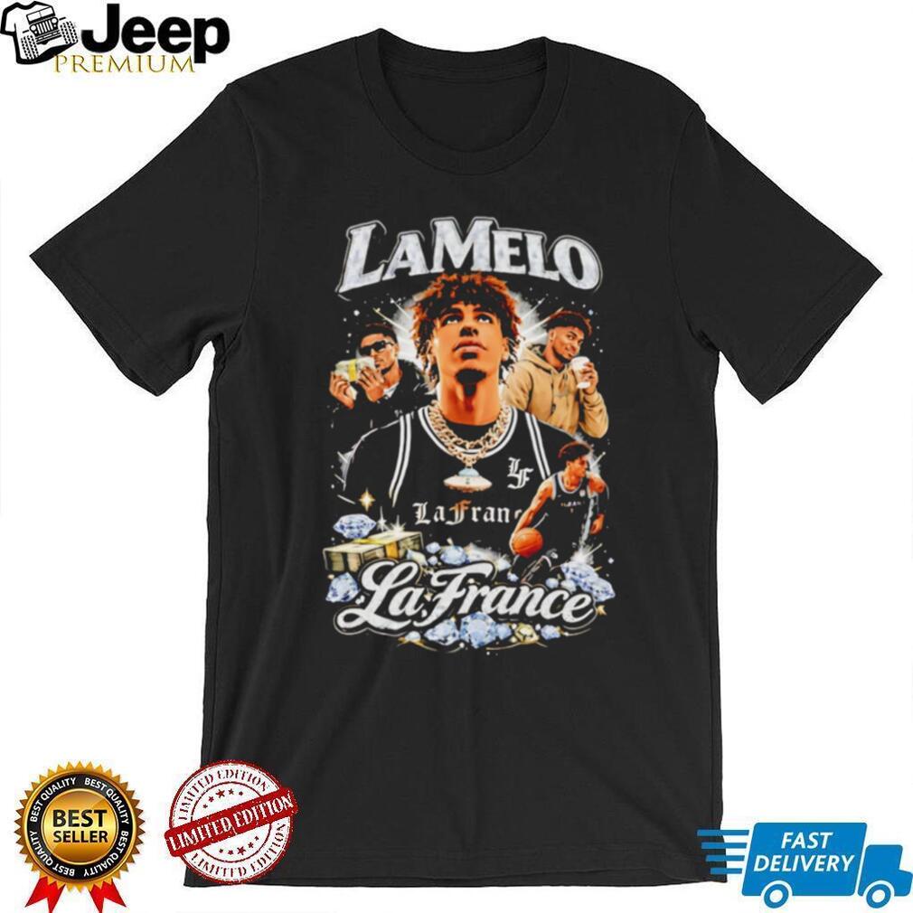 LaMelo Ball La France Vintage Style Basketball T Shirt