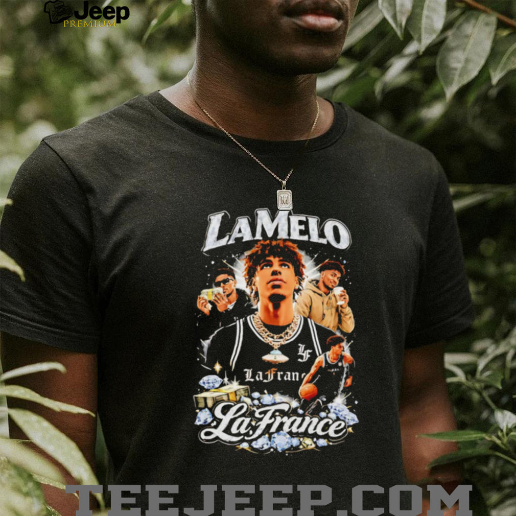 LaMelo Ball La France Vintage Style Basketball T Shirt