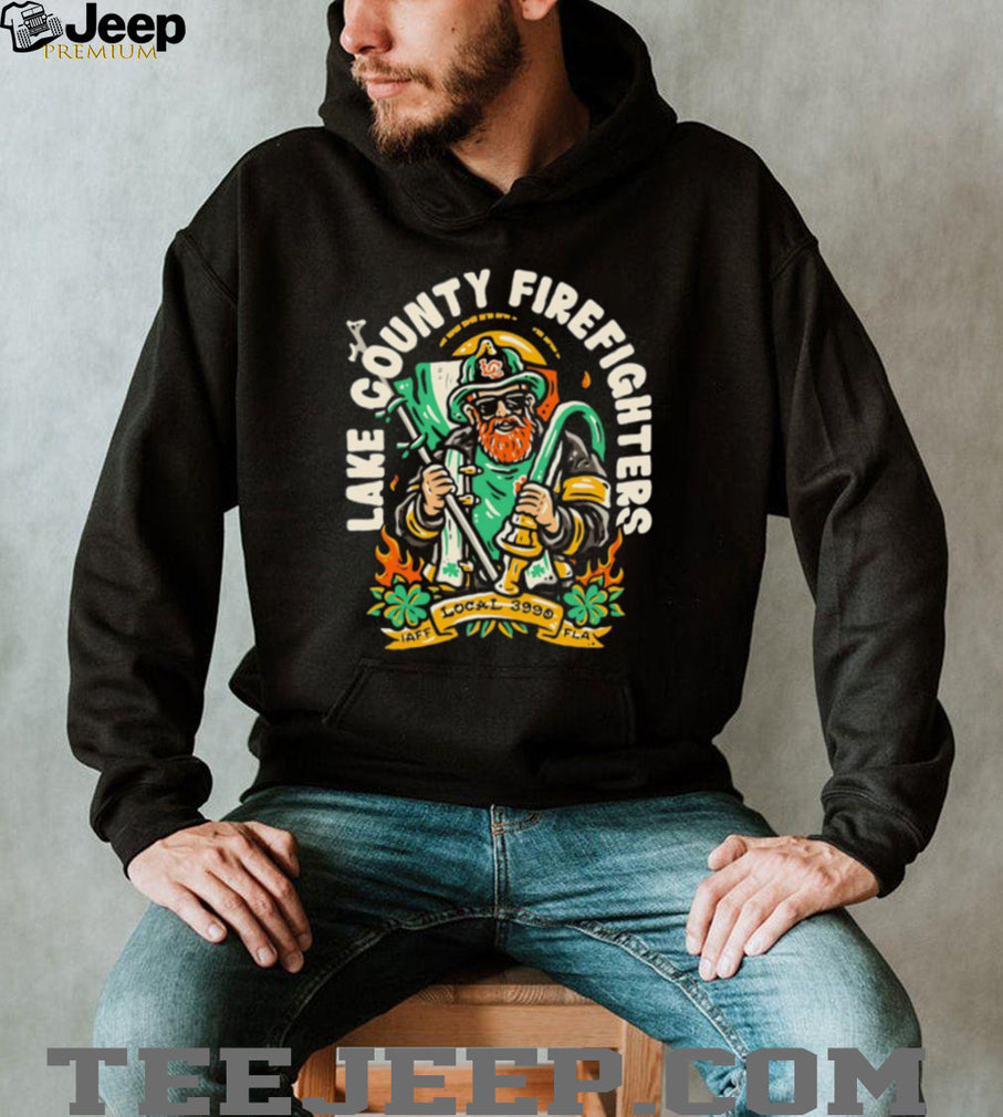 Lake County Firefighters Local 3990 St. Patrick’s Day Irish T Shirt
