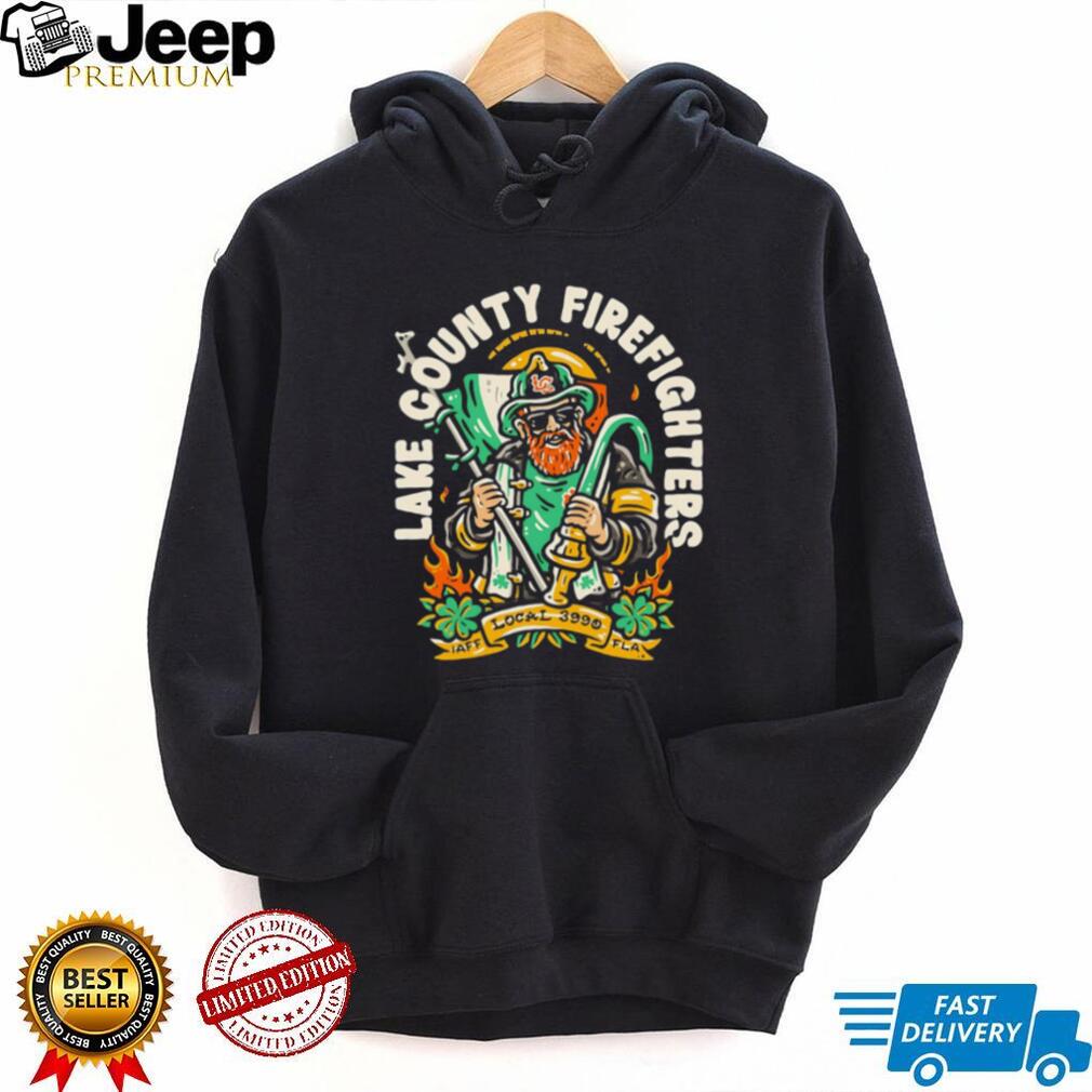 Lake County Firefighters Local 3990 St. Patrick’s Day Irish T Shirt