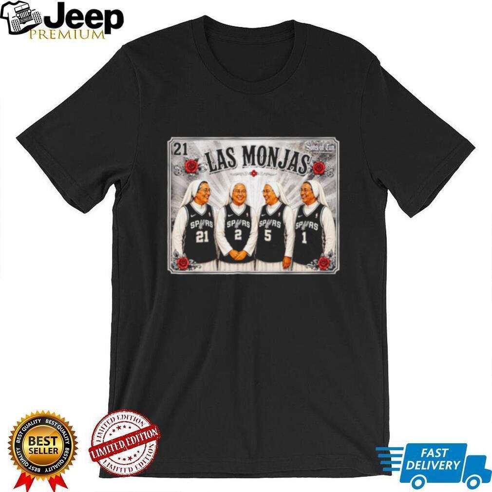 Las Monjas San Antonio Spurs Nuns Basketball Team Graphic T Shirt