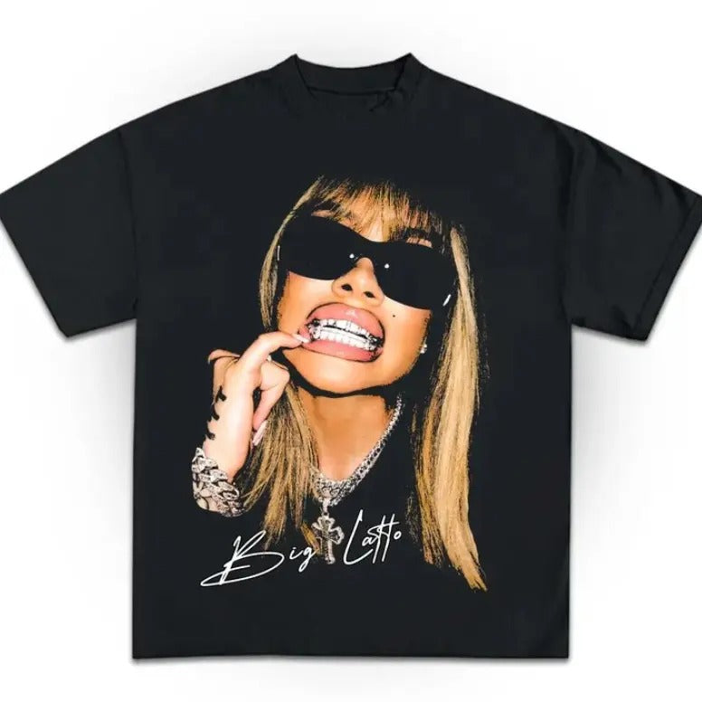 Latto t shirt - hip hop tee - Big latto - rapper t shirt - sugar honey iced tea concertstyle{n002}2