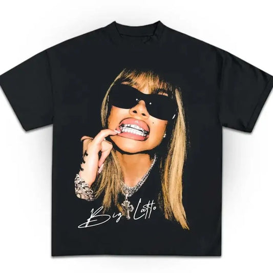 Latto t shirt - hip hop tee - Big latto - rapper t shirt - sugar honey iced tea concertstyle{n002}2